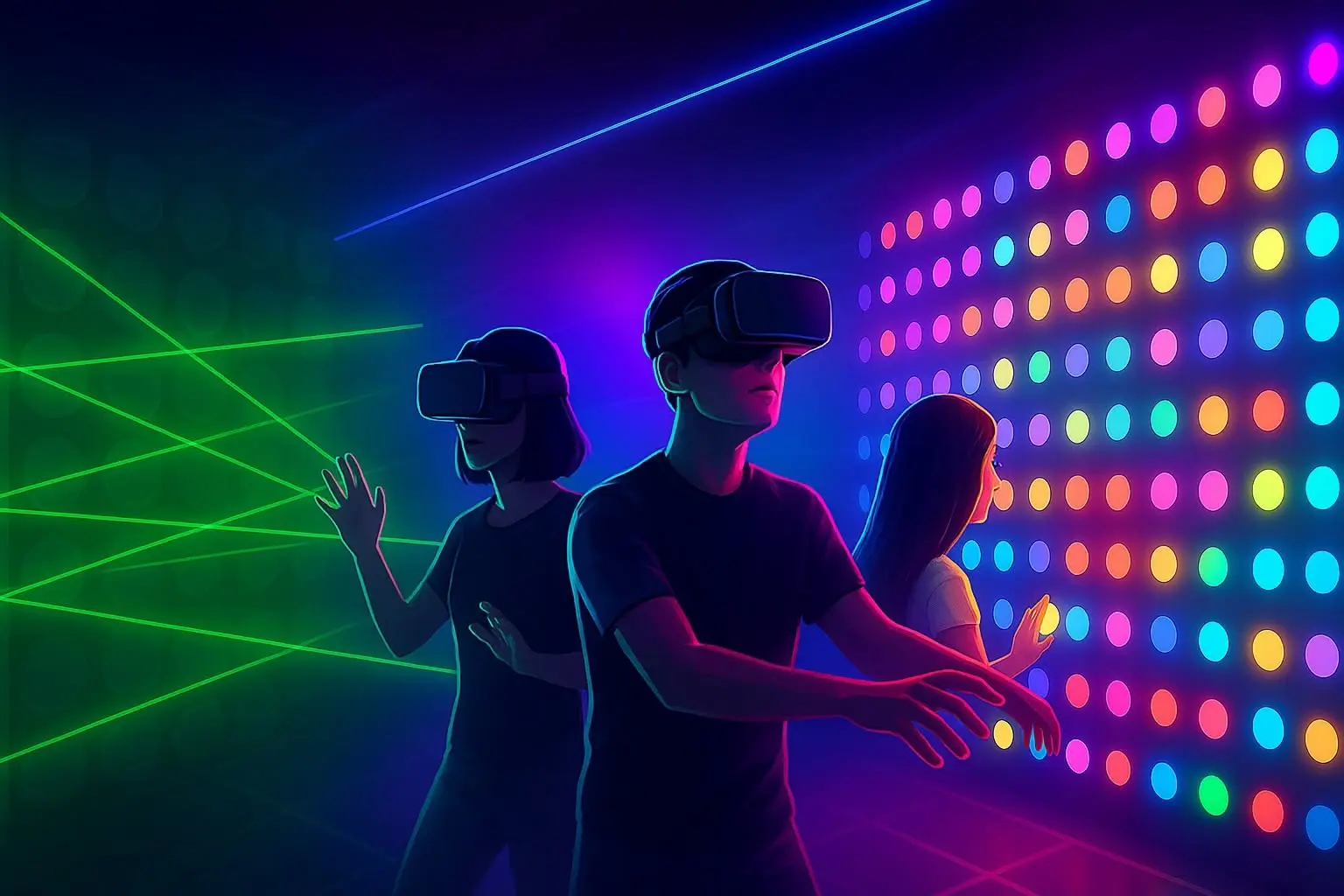 Led Arena Tartu — VR-mängud, lasertag ja LED-sein