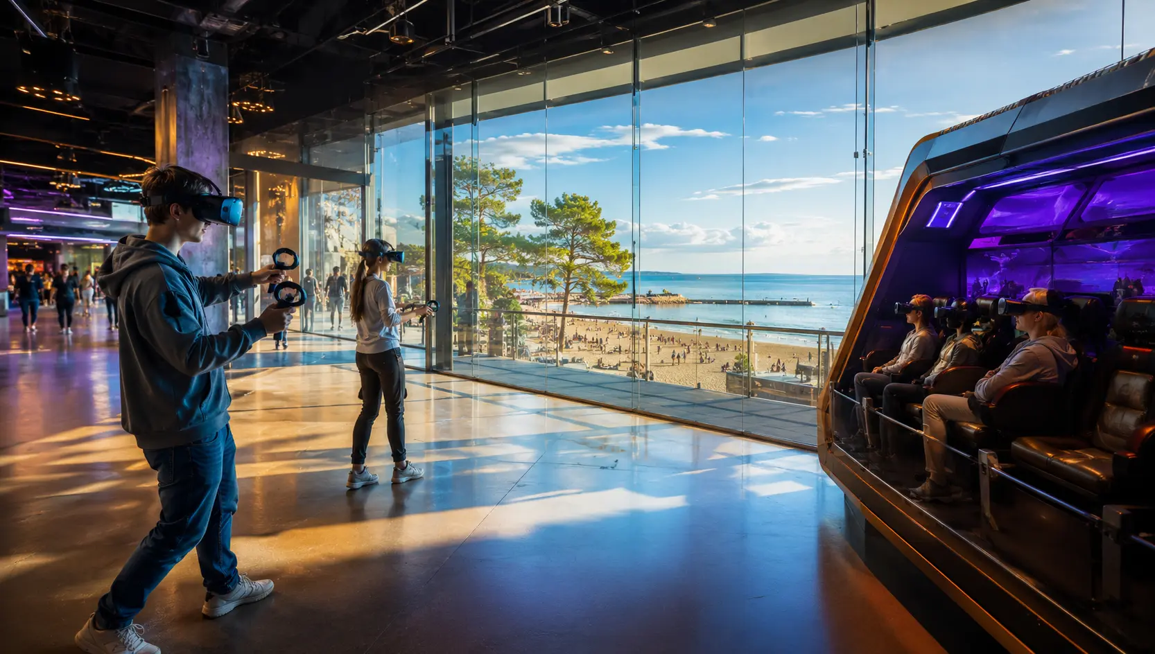 VR Pärnus — VR Mängukeskus Port Arturi kaubanduskeskuses