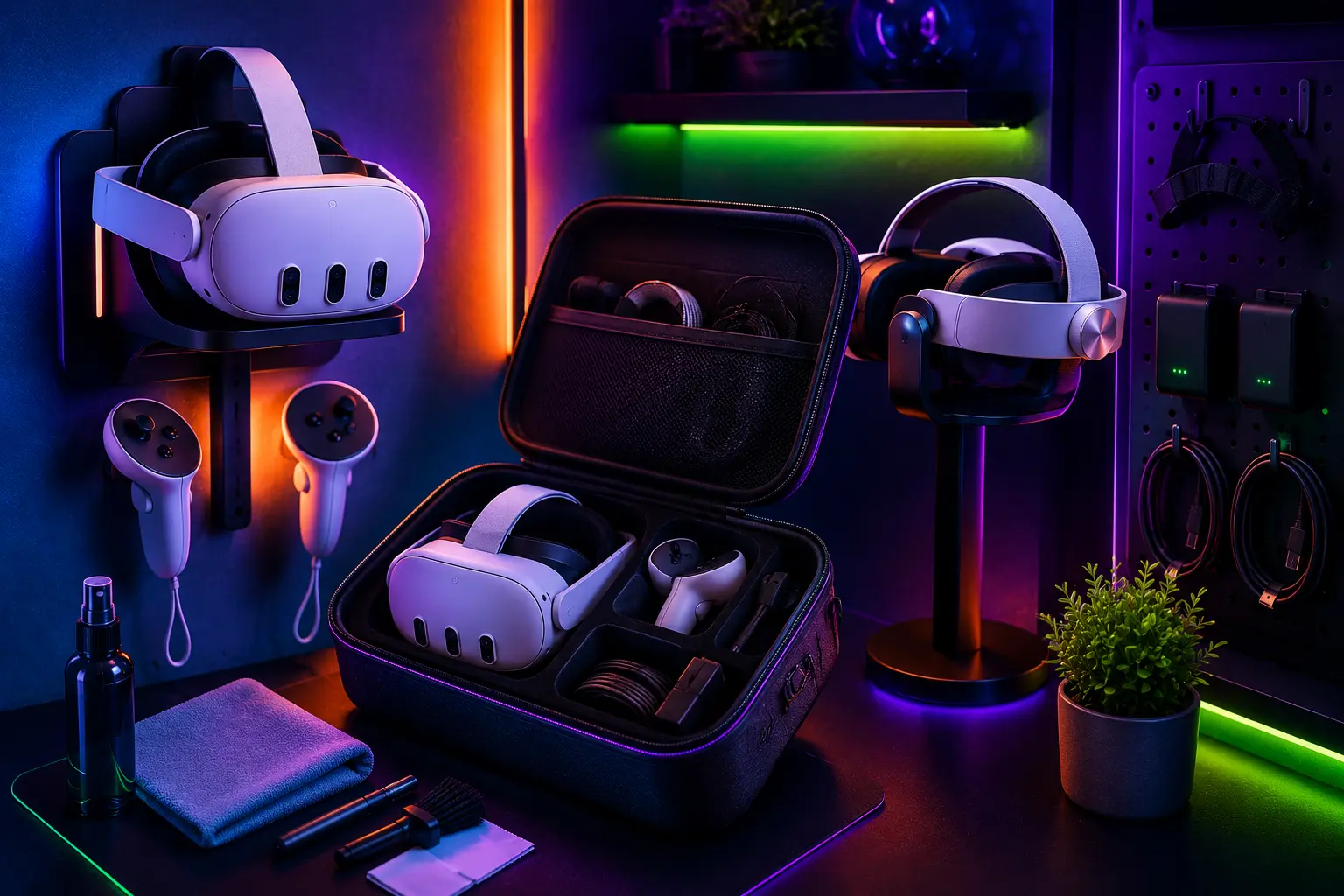 VR hoiustamine ja hooldus igapäevase kasutuse jaoks